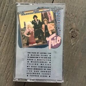 1987 Dolly Parton, Linda Ronstadt and Emmylou Harris cassette tape